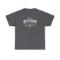 Bitcoin Vintage Logo Tee — 'In Crypto We Trust'