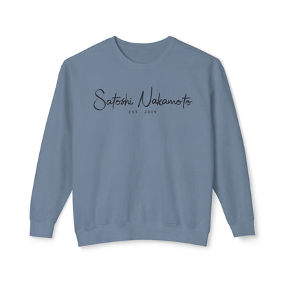 Satoshi Nakamoto Signature Crewneck Sweatshirt