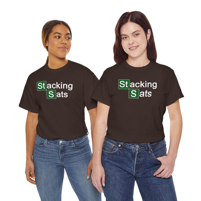 Stacking Sats Tee