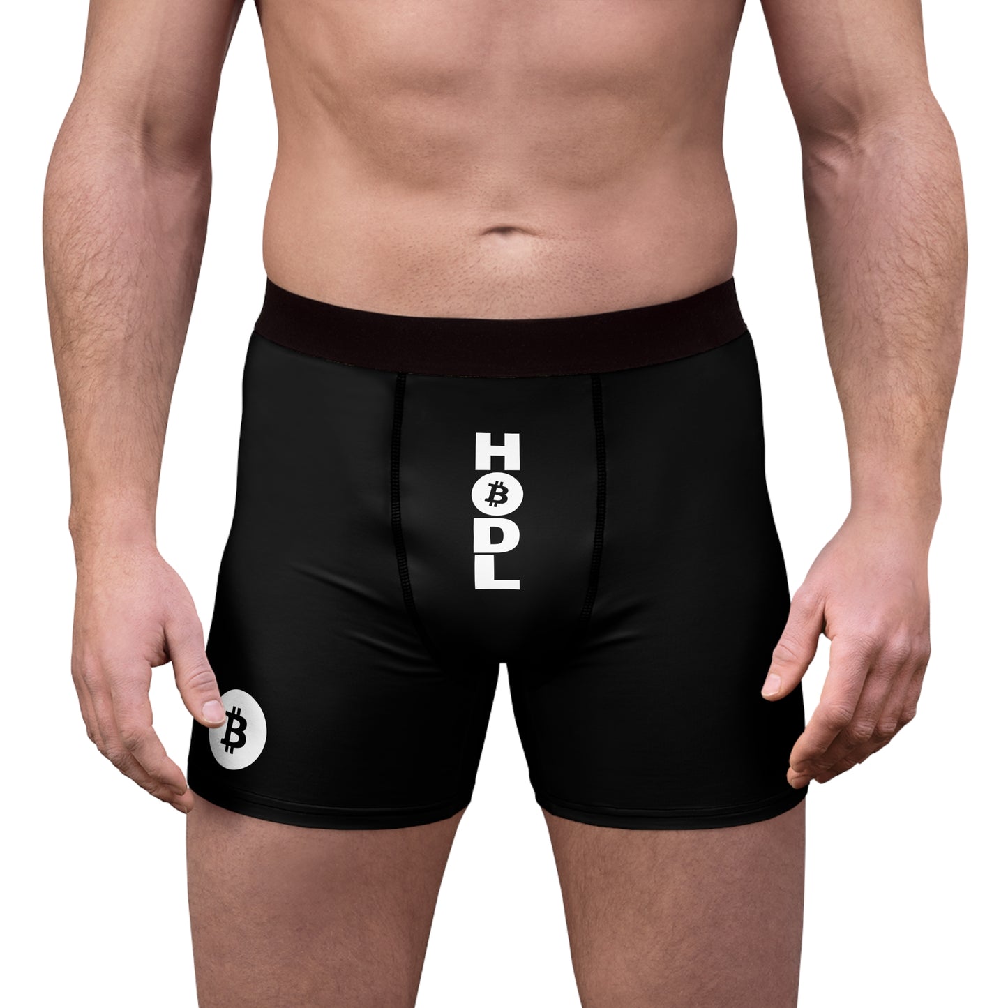 HODL Bitcoin Boxer Briefs — Men's  Boxer Shorts