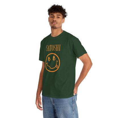 Satoshi Smiley Face Tee
