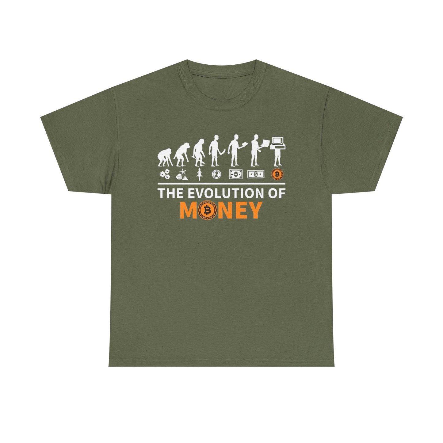 Evolution of Money Bitcoin Tee