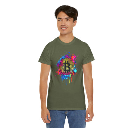 Bitcoin Paint Splash Tee