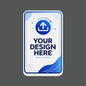 Custom Die-Cut Fridge Magnet Cutout Shape)