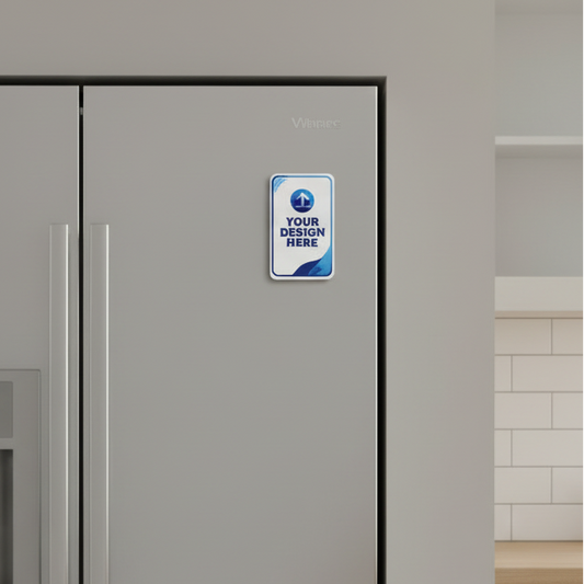 Custom Die-Cut Fridge Magnet Cutout Shape)