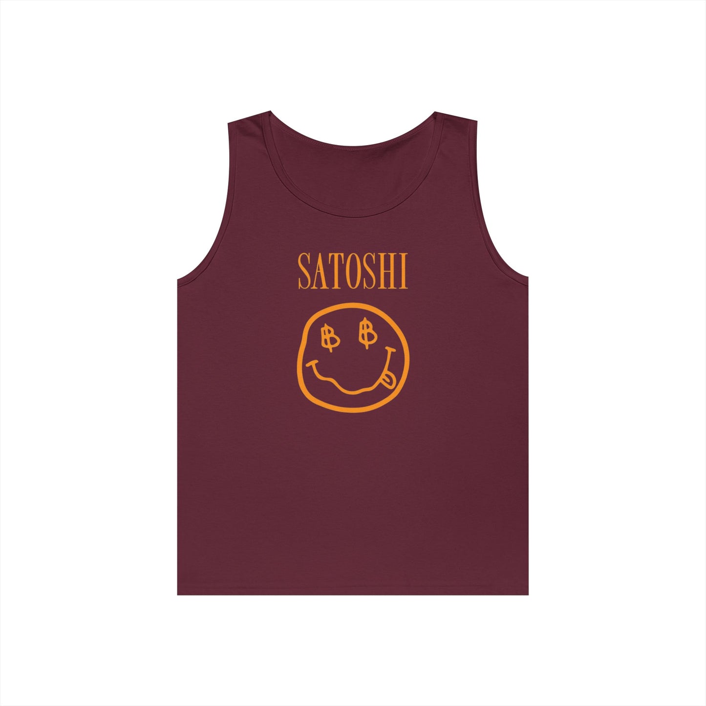 Satoshi Bitcoin Smile Tank Top