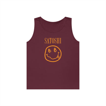 Satoshi Bitcoin Smile Tank Top