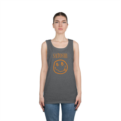 Satoshi Bitcoin Smile Tank Top