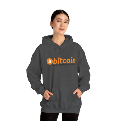 Bitcoin Hoodie – "Bitcoin Doesn’t Care About Your Feelings" Hoodie