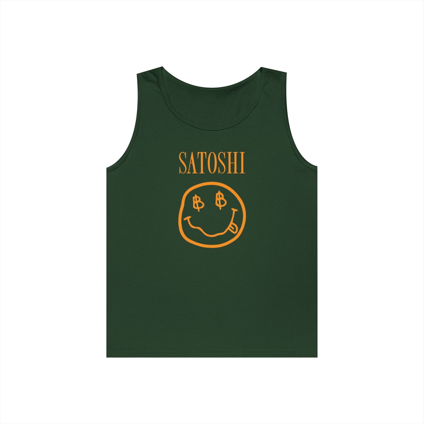 Satoshi Bitcoin Smile Tank Top