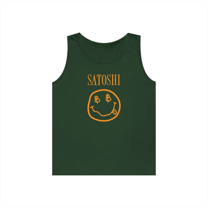 Satoshi Bitcoin Smile Tank Top