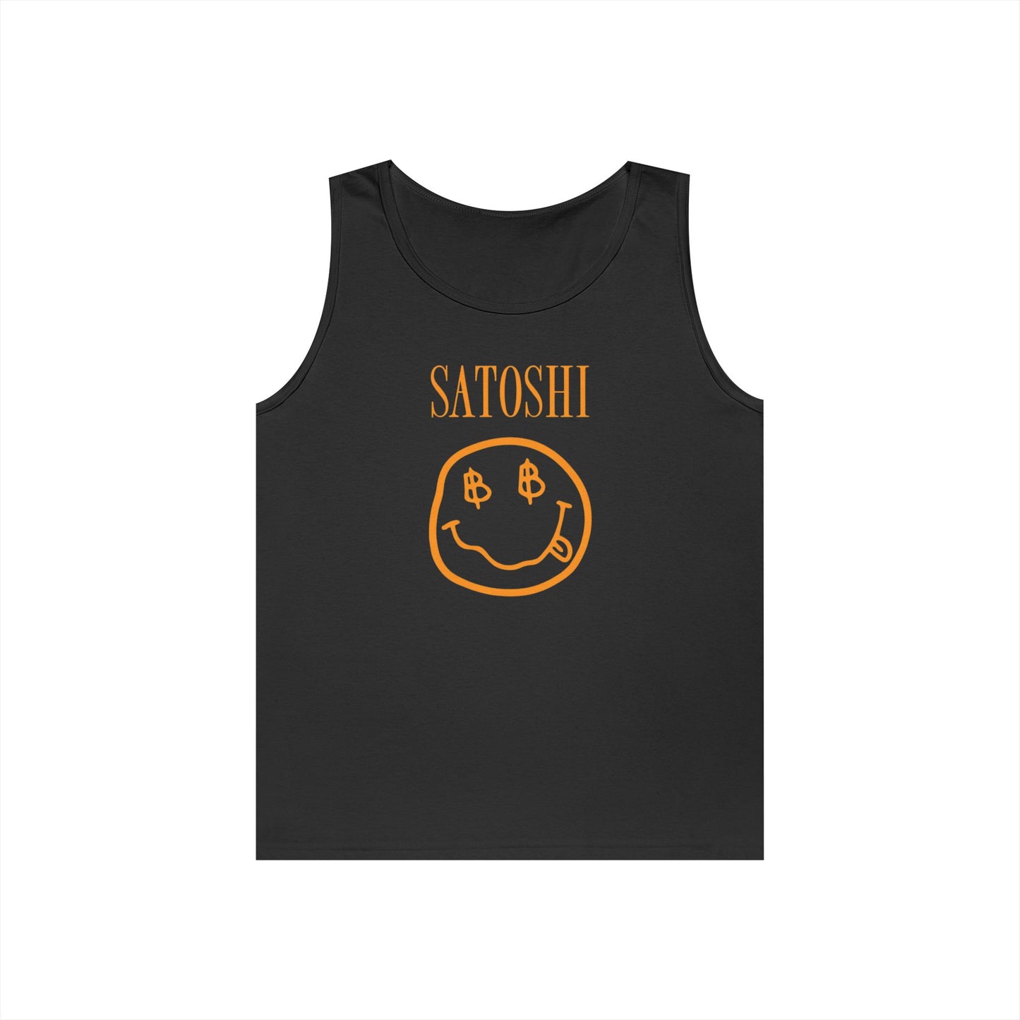 Satoshi Bitcoin Smile Tank Top