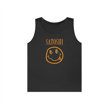 Satoshi Bitcoin Smile Tank Top