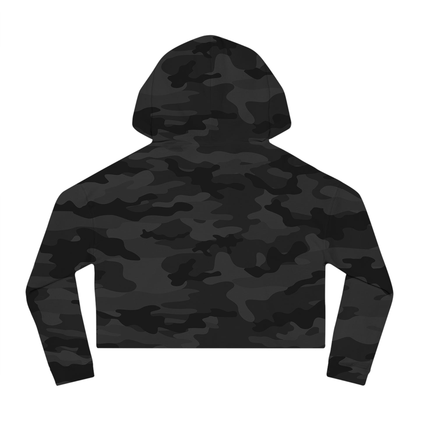Crypto Girl Cropped Hoodie — Women’s  Sweatshirt