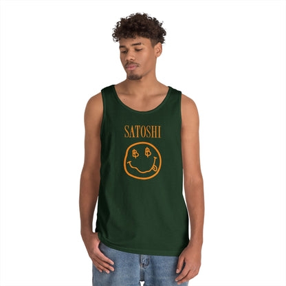 Satoshi Bitcoin Smile Tank Top