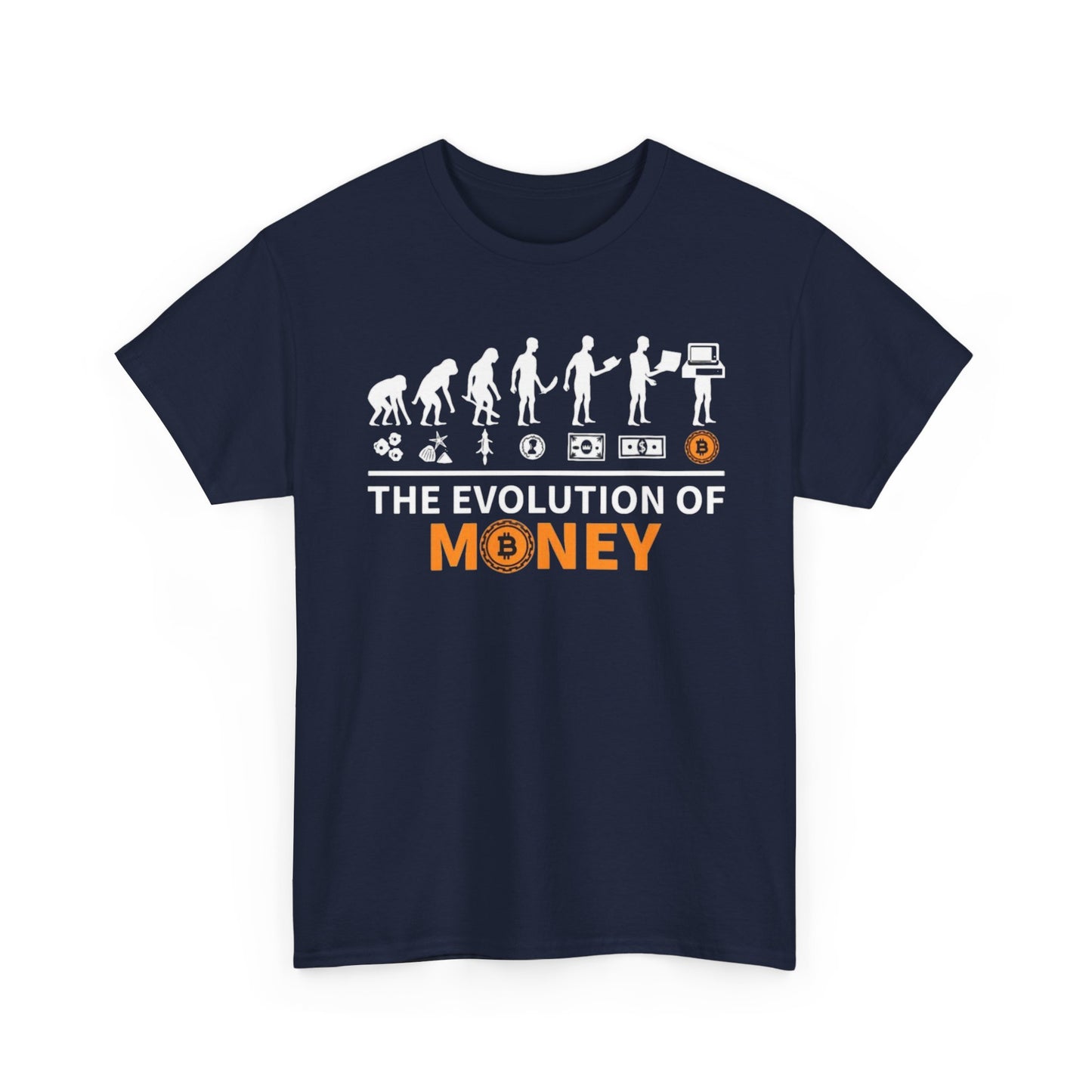 Evolution of Money Bitcoin Tee