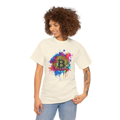 Bitcoin Paint Splash Tee