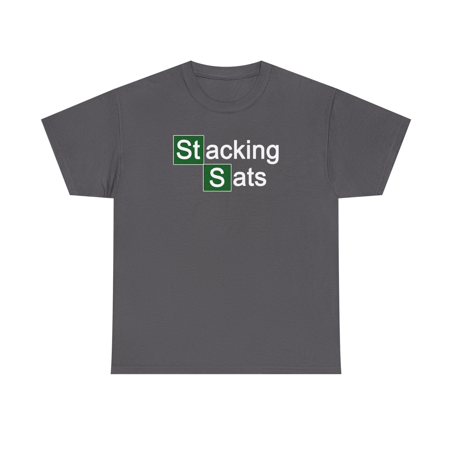 Stacking Sats Tee