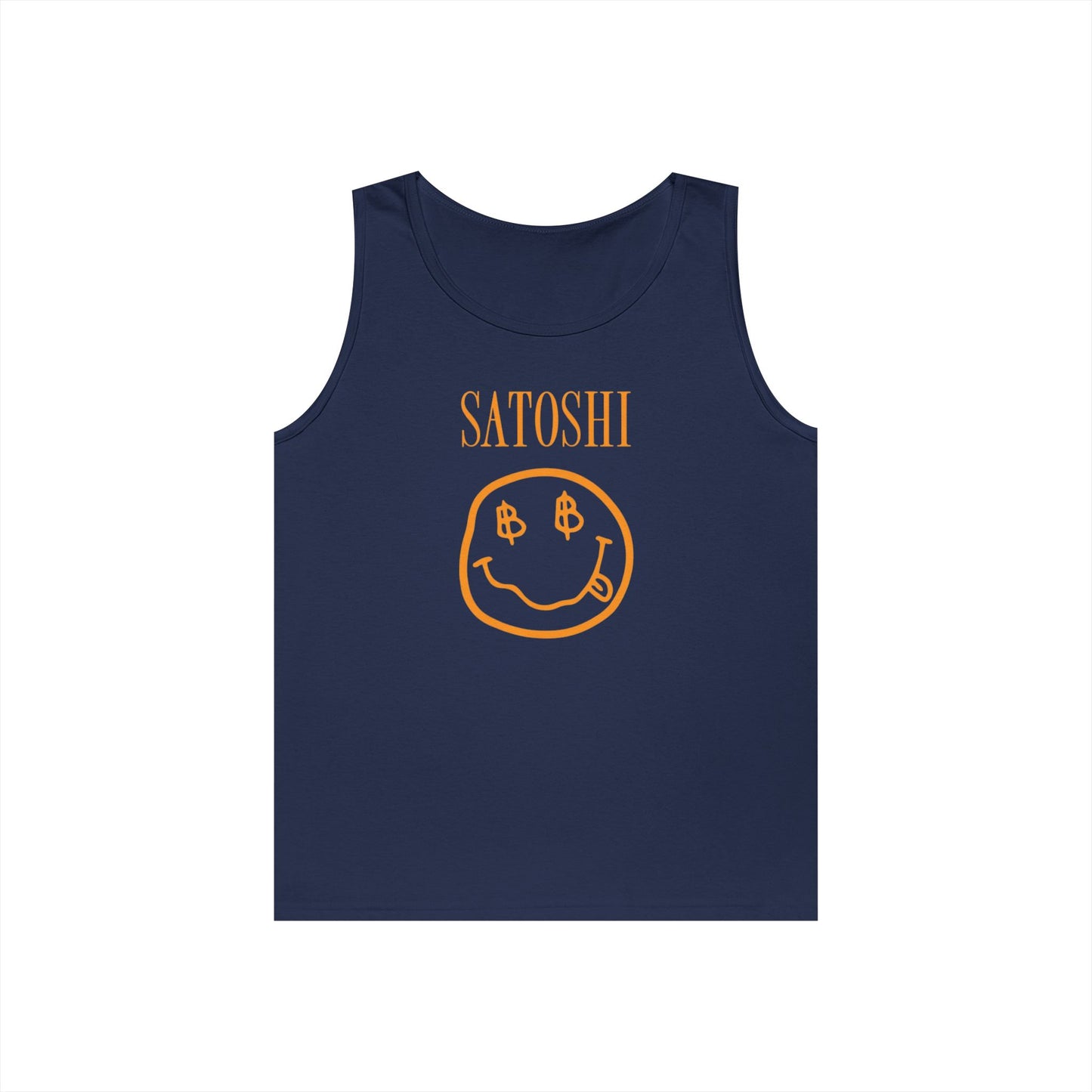 Satoshi Bitcoin Smile Tank Top