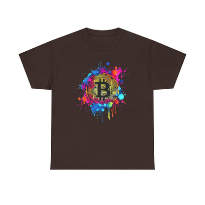 Bitcoin Paint Splash Tee