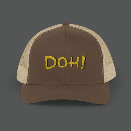 DOH Trucker Hat (Embroidered)