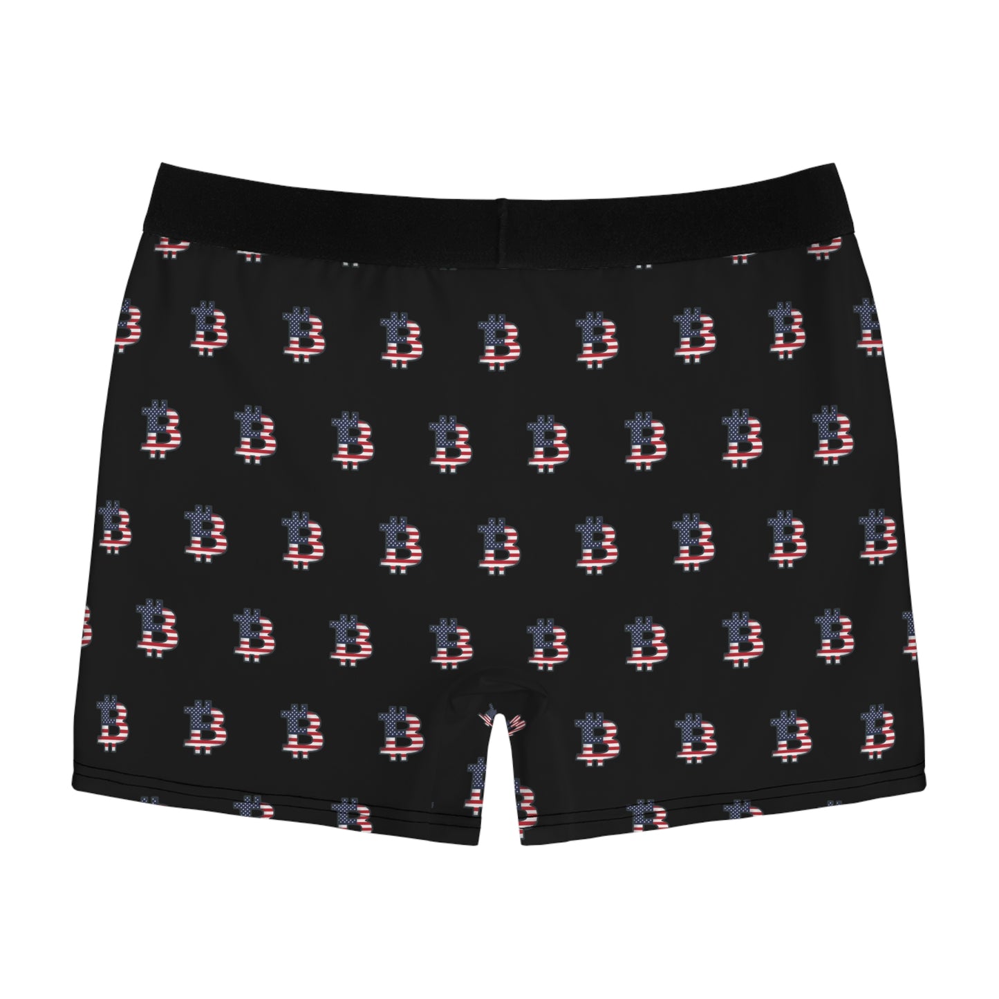 American Flag Bitcoin Boxer Briefs