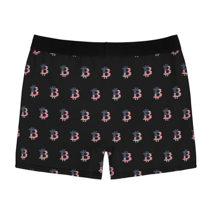 American Flag Bitcoin Boxer Briefs