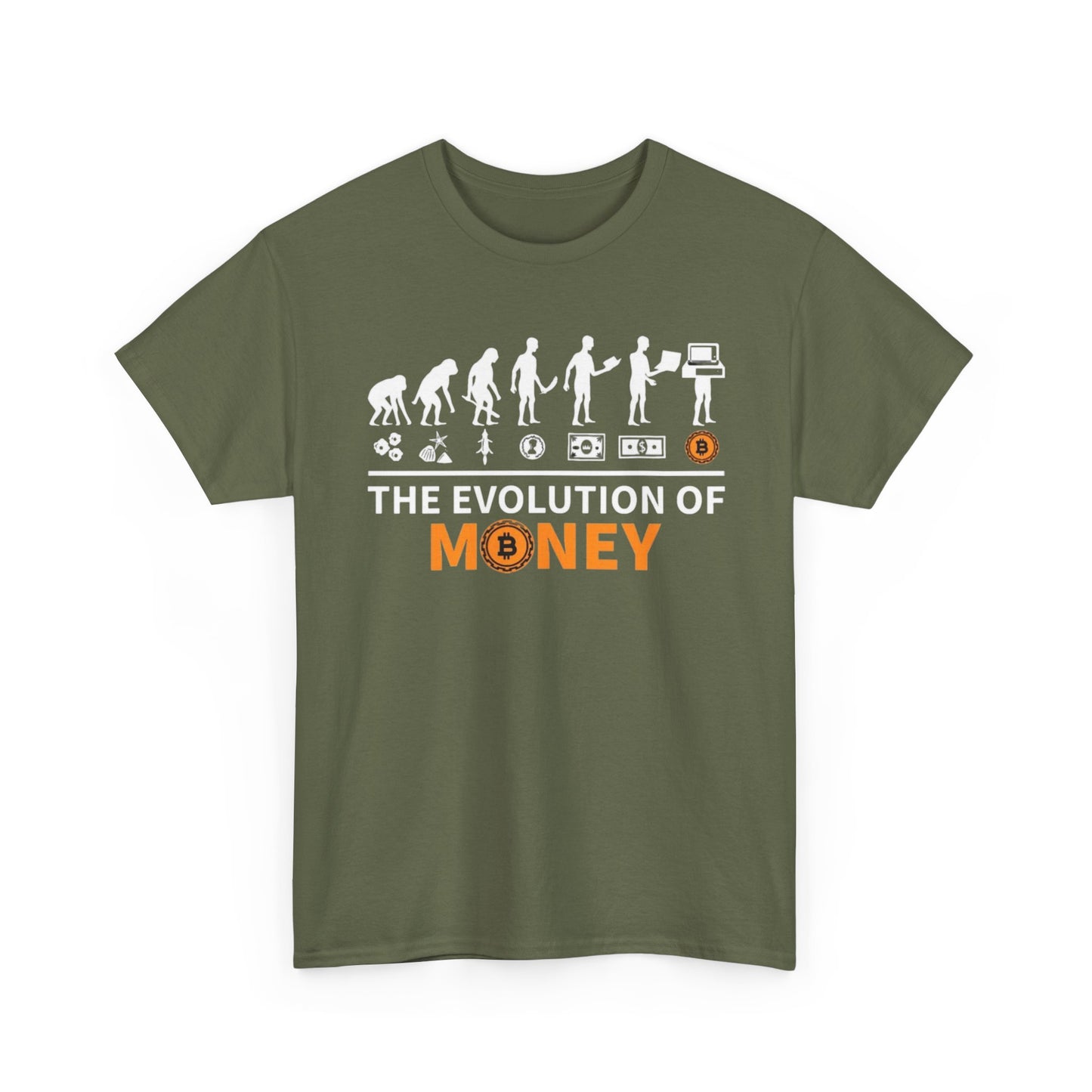 Evolution of Money Bitcoin Tee