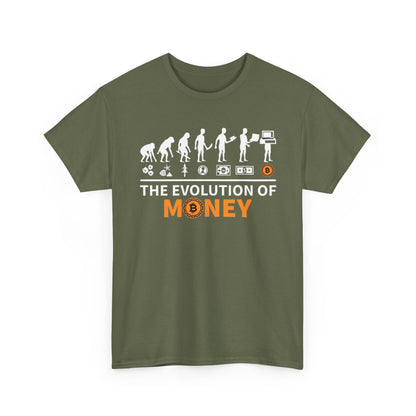 Evolution of Money Bitcoin Tee