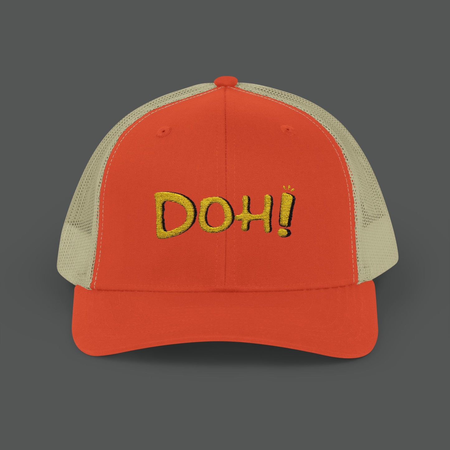 DOH Trucker Hat (Embroidered)