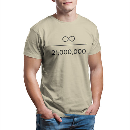 Men's Fashion Tee - BTC 21 Million