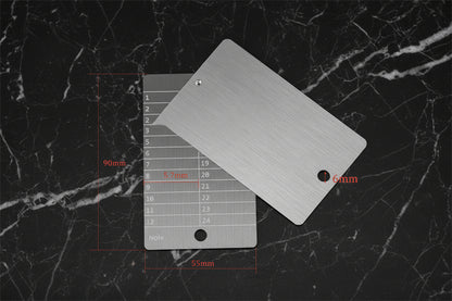 Stainless Steel Crypto Seed Phrase Cold Storage/Wallet