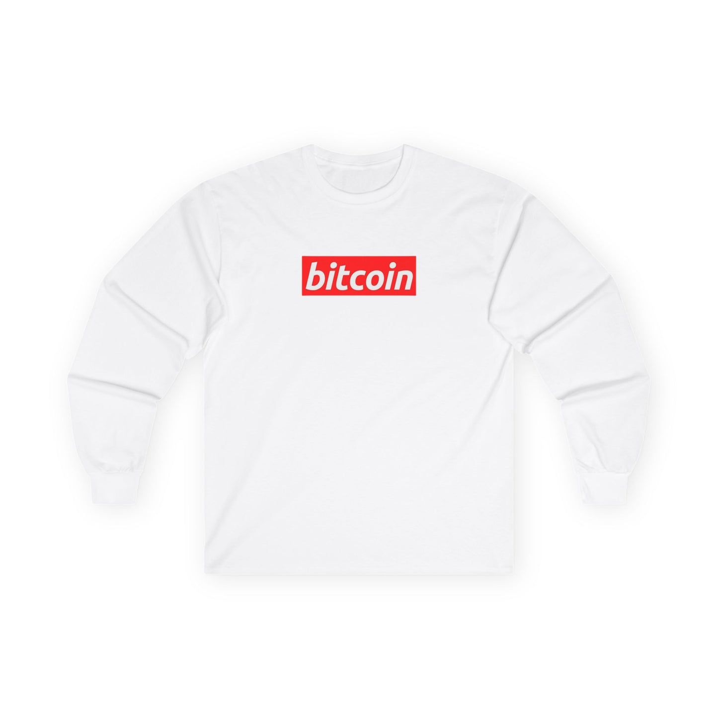 Bitcoin Logo Long Sleeve Tee