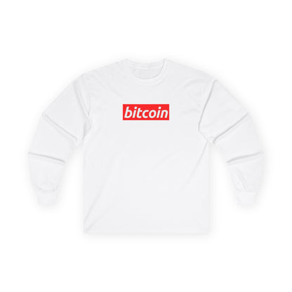 Bitcoin Logo Long Sleeve Tee