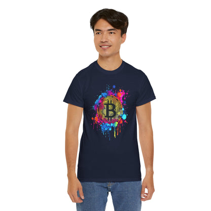 Bitcoin Paint Splash Tee