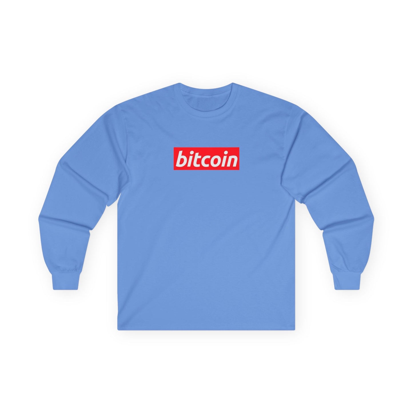 Bitcoin Logo Long Sleeve Tee