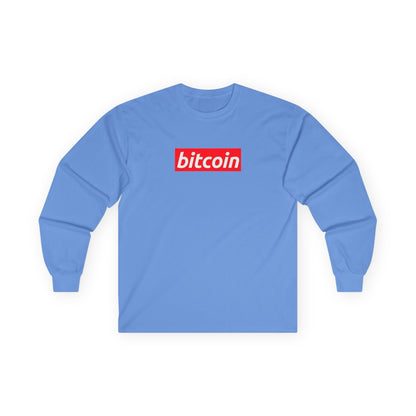 Bitcoin Logo Long Sleeve Tee