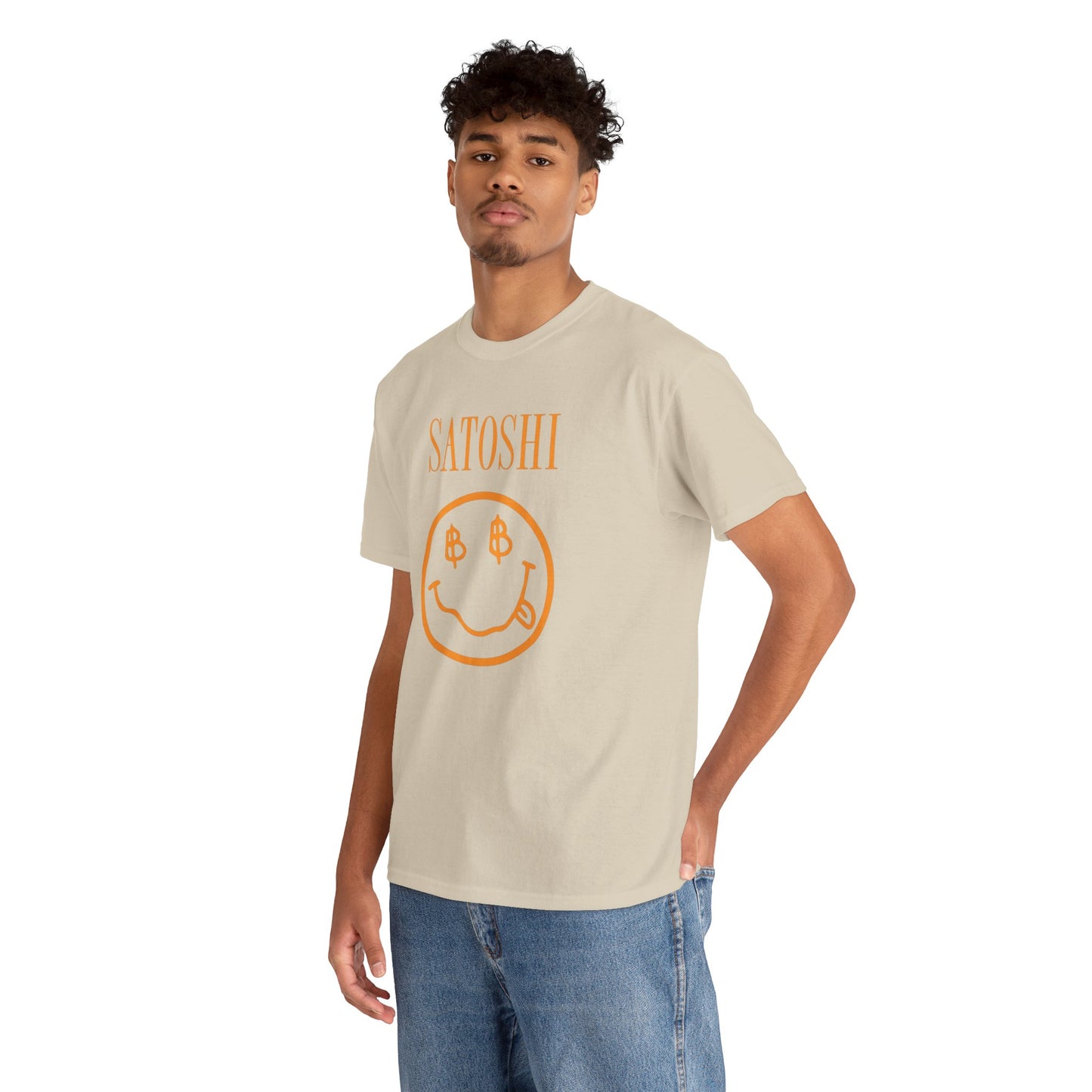 Satoshi Smiley Face Tee