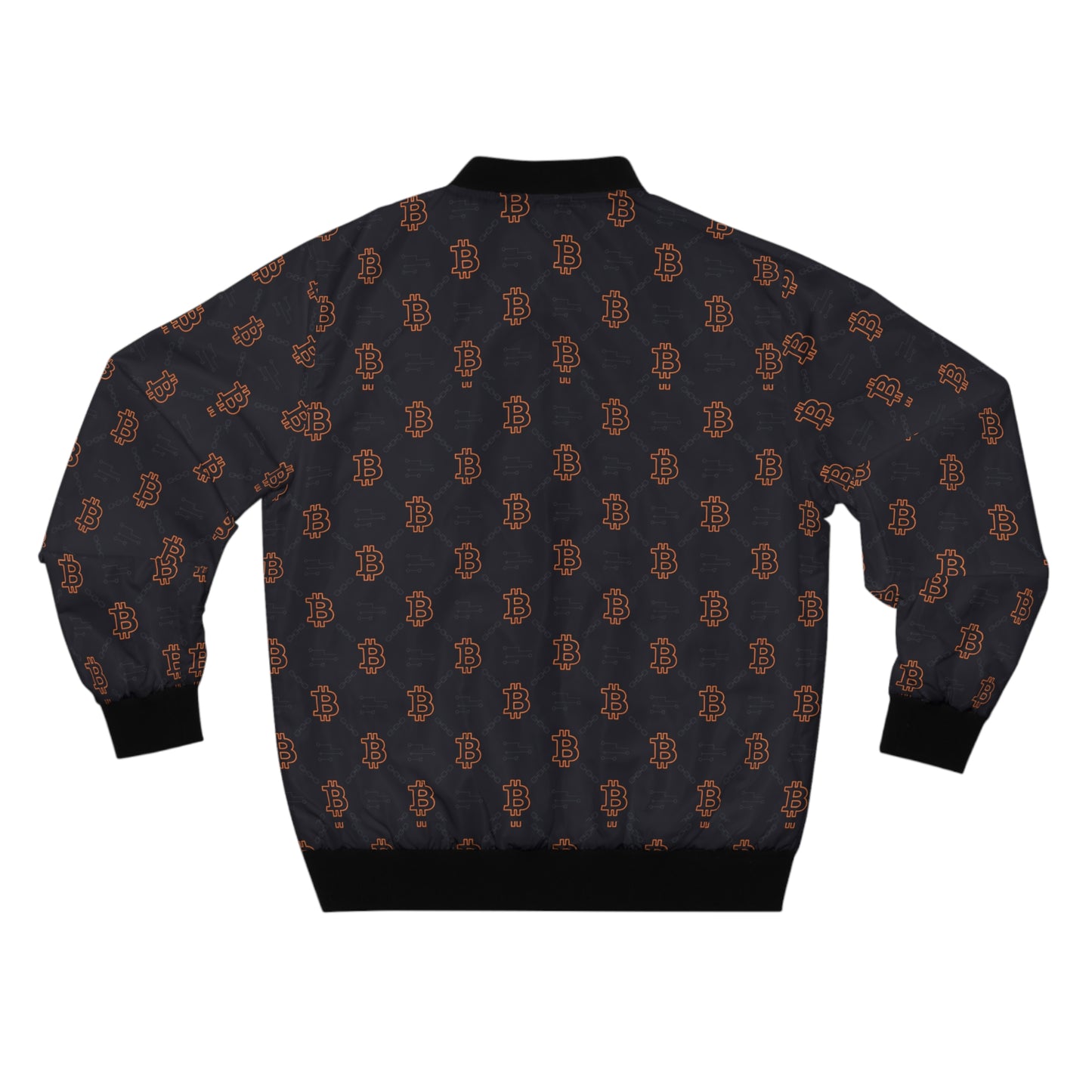 Men's Bitcoin Bomber Jacket (AOP)