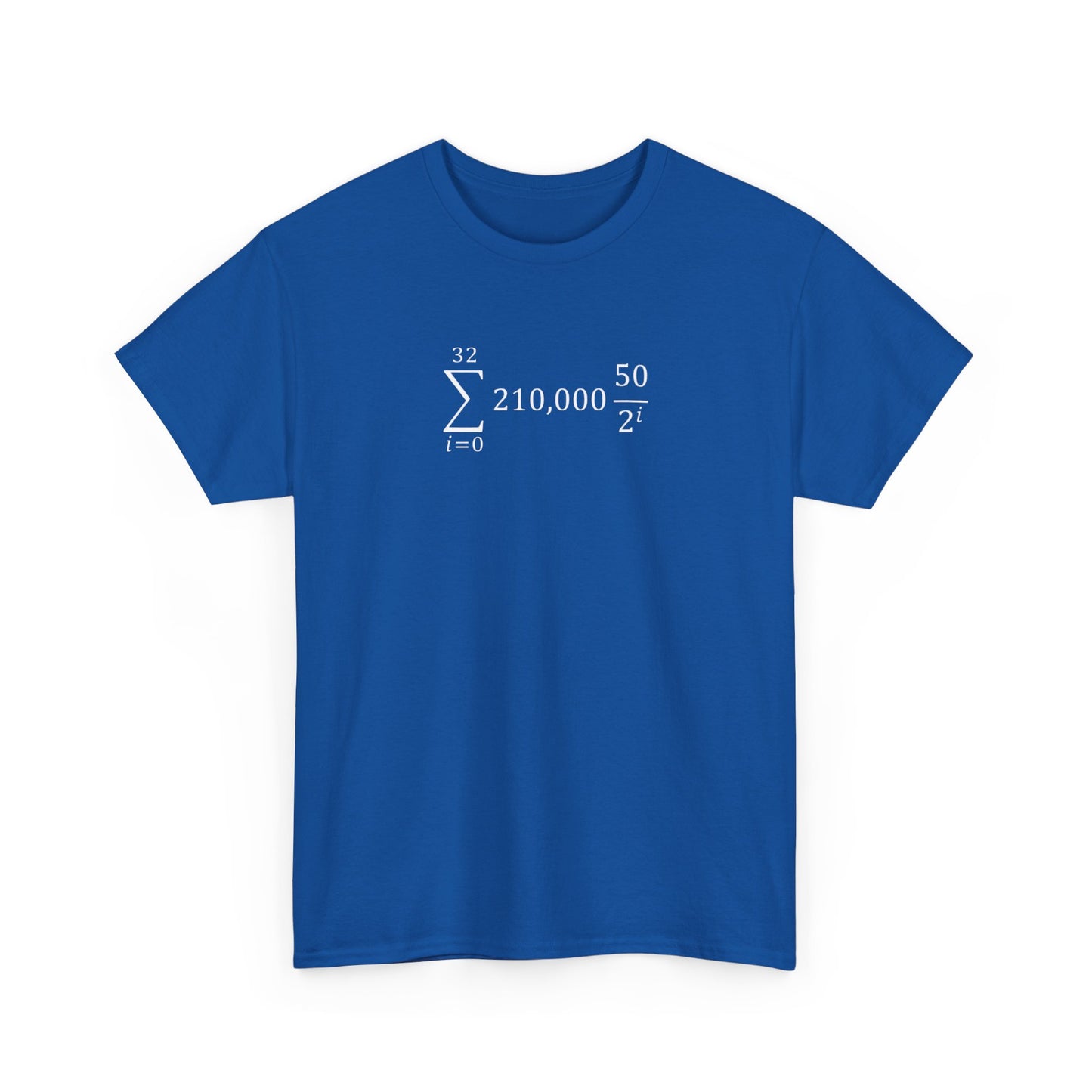 Bitcoin Equation Tee