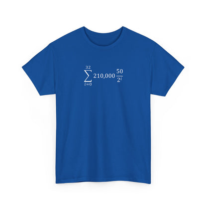 Bitcoin Equation Tee