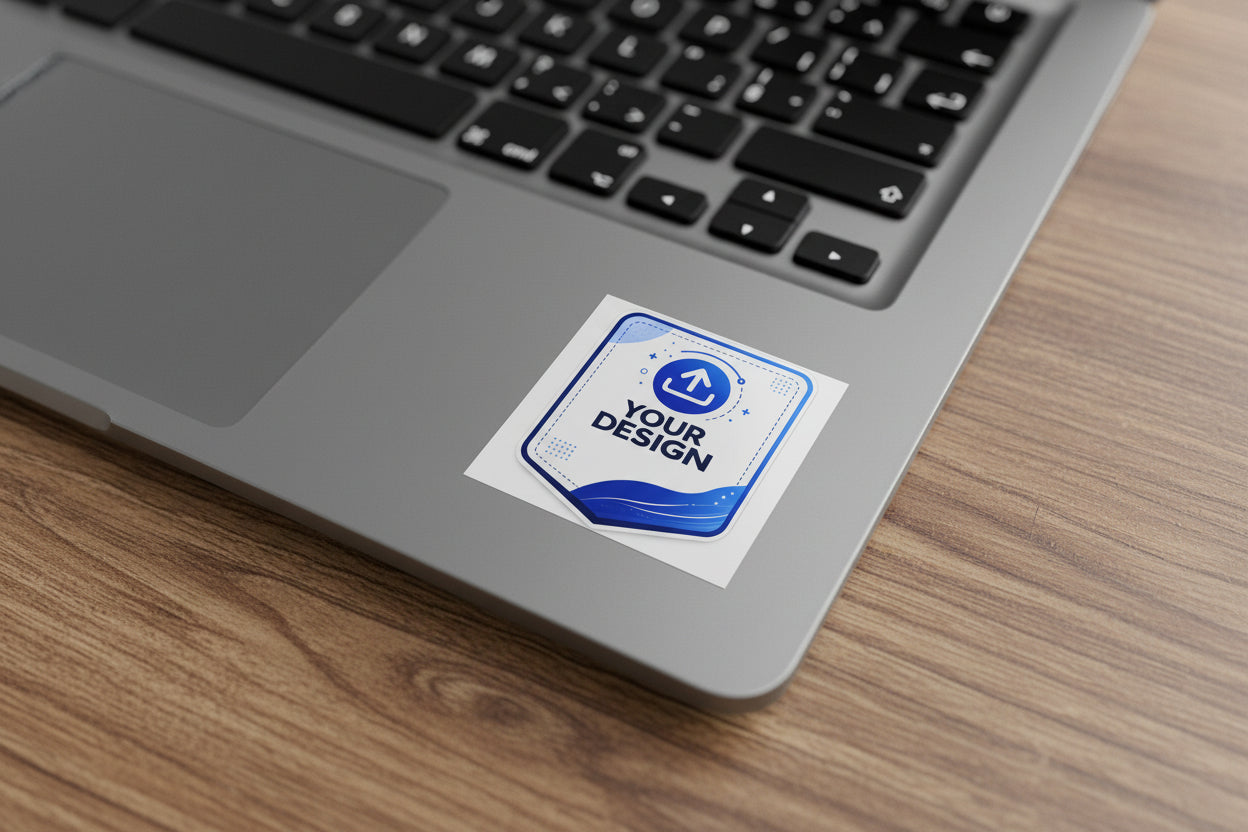 Custom Square Sticker Roll — Personalized Label Stickers for Packaging, Branding & Shipping