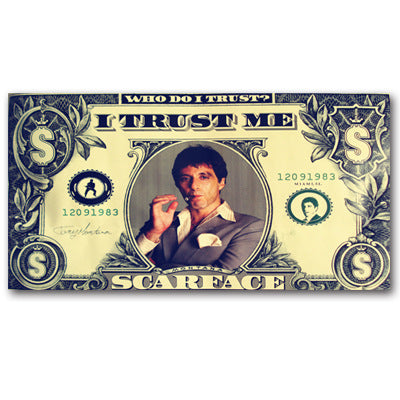 Dollar Bill Canvas