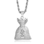 Money bag pendant