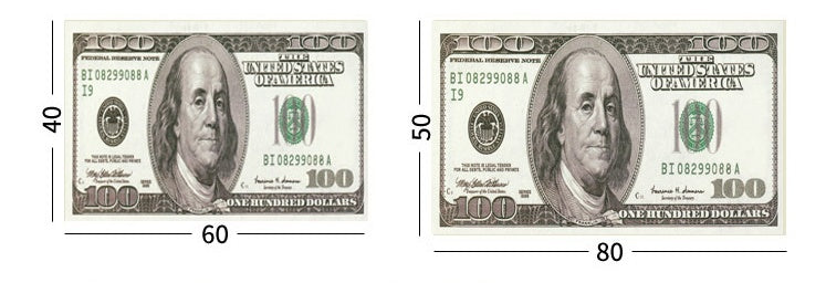 Dollar Bill Household Carpet/Rug