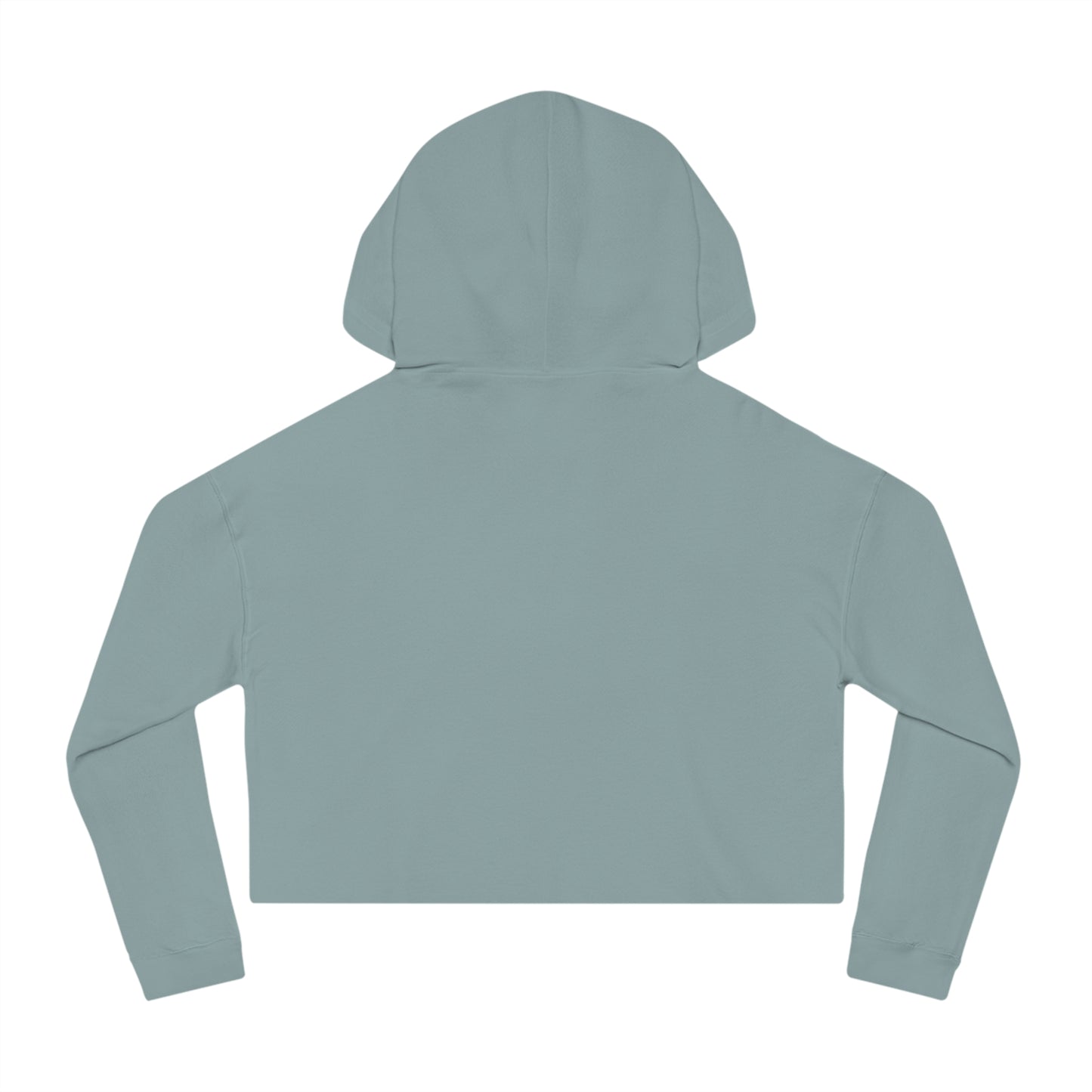 Crypto Girl Cropped Hoodie — Women’s  Sweatshirt