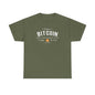 Bitcoin Vintage Logo Tee — 'In Crypto We Trust'