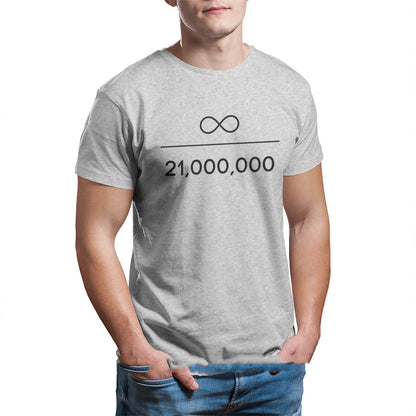 Men's Fashion Tee - BTC 21 Million