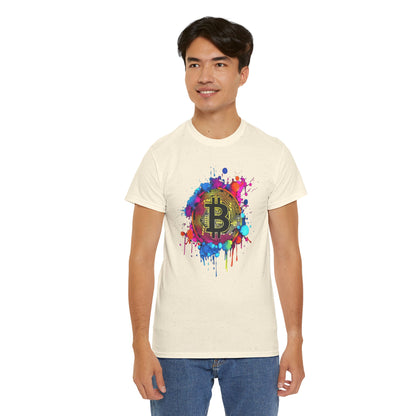 Bitcoin Paint Splash Tee