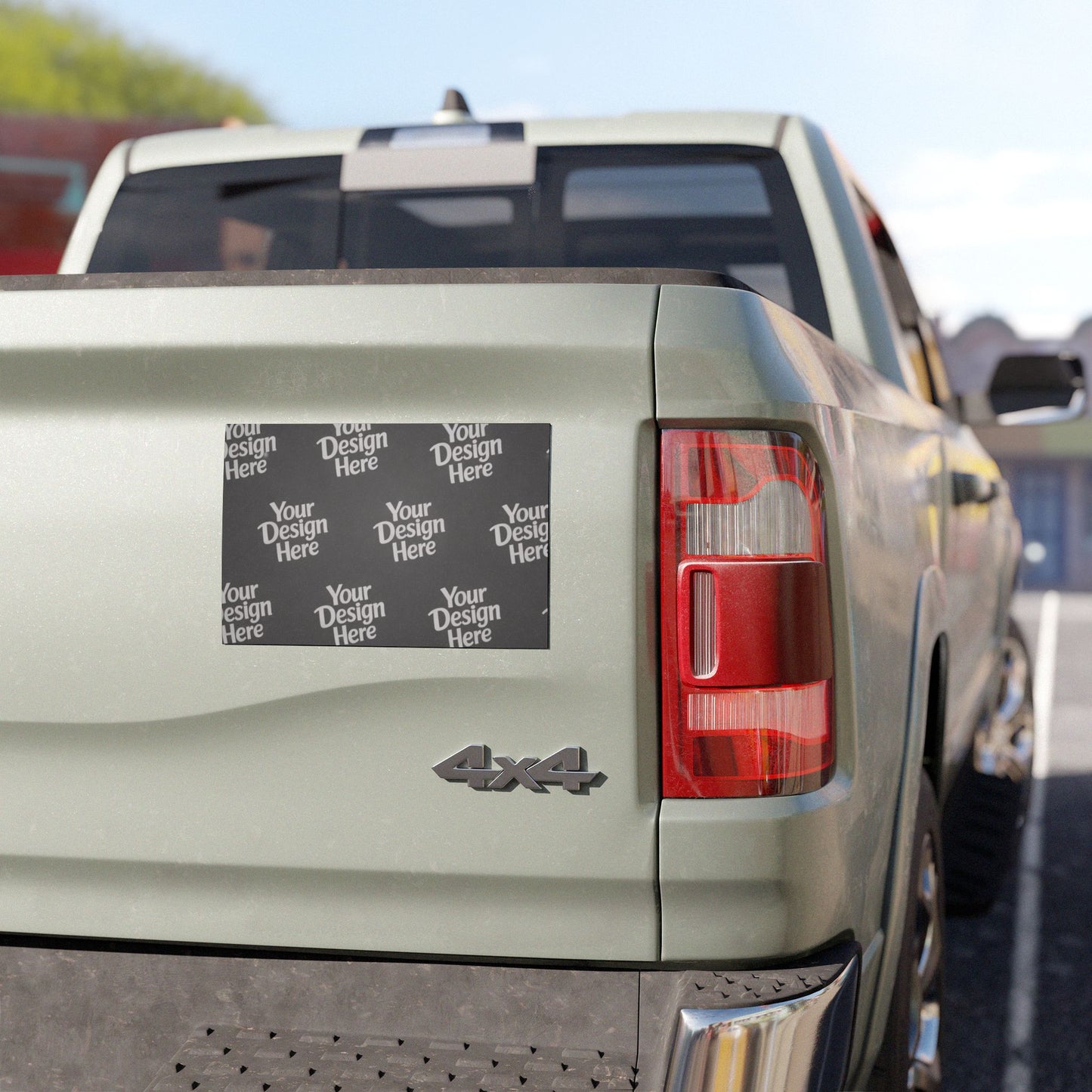 Custom Car Magnet — Personalized Vehicle Sign, Durable Magnetic Decal
